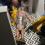Responding to simulated unconscious patient