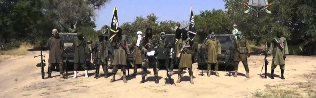 Still from a Boko Haram video, 1 November 2014