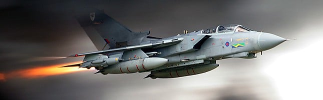 An RAF Tornado GR4