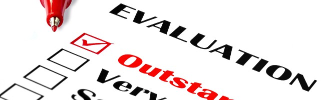 Evaluation form photo