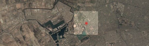 Satellite map