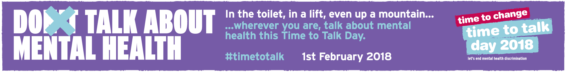 Time to Talk banner